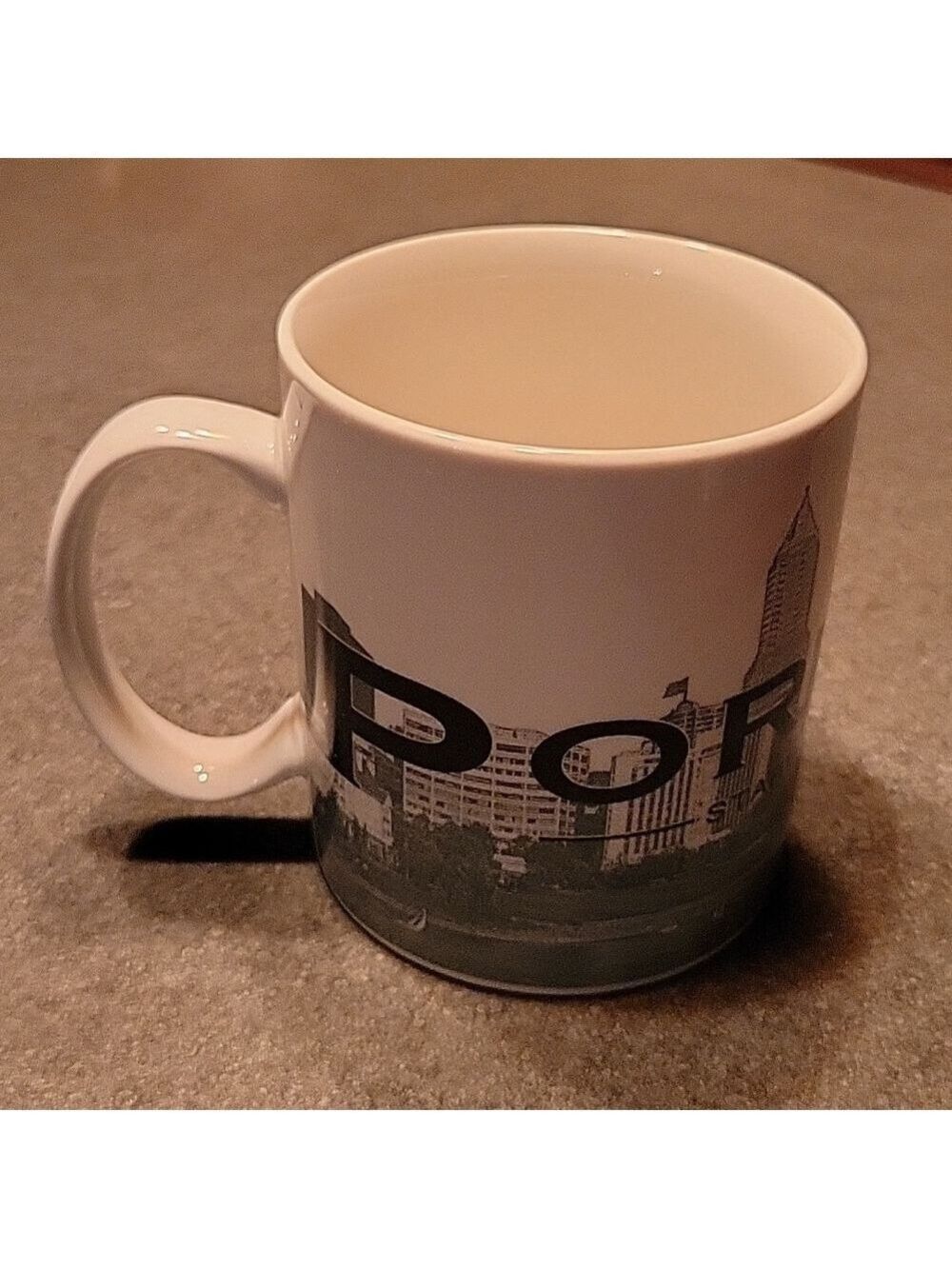 Vintage Starbucks Skyline Series Collector Mug - Portland - The City of Roses